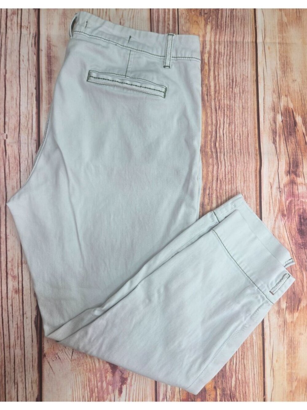 Pilcro And The Letterpress Womens White Cropped Pants 31